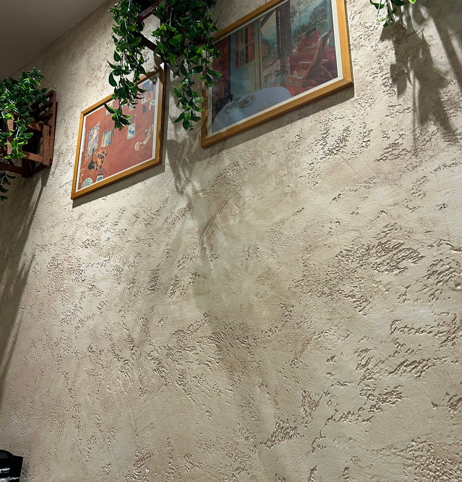 Dettagli e decorazioni della sala di Concept